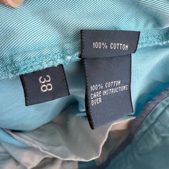 Ralph Lauren Blue Flat Front Shorts - Picture 4 of 4